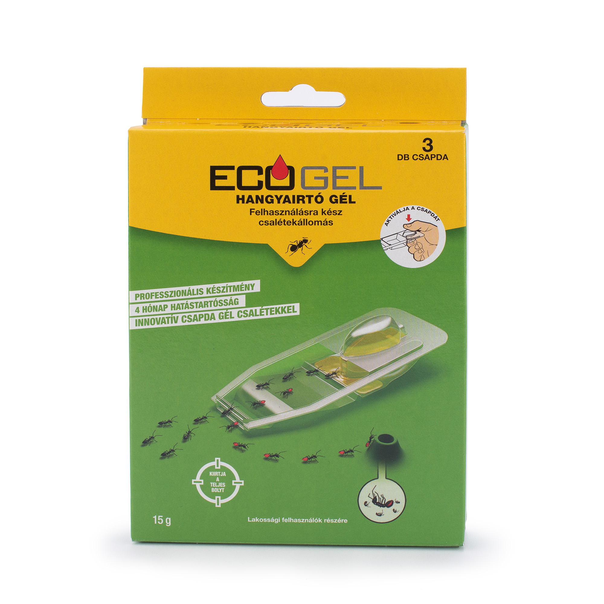 ecogel-hangya ecogél hangyairtó gél 15g